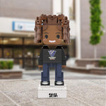 Load image into Gallery viewer, Square face Male Custom Brick Figure Toy Building Blocks
