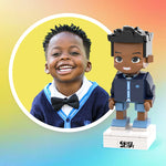 Load image into Gallery viewer, Child Custom Brick Figure Toy Construction Blocks
