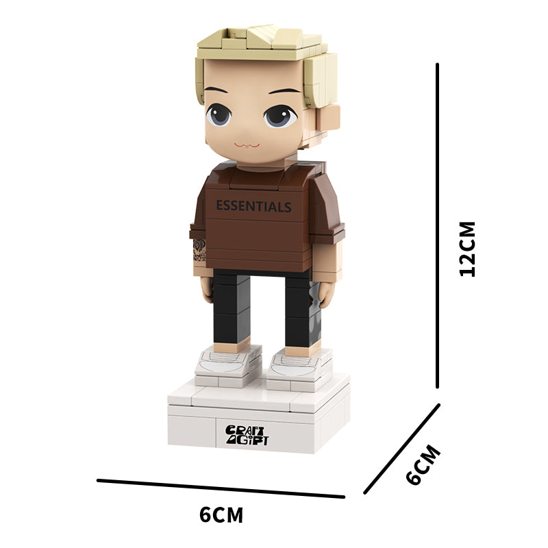 Male Custom Brick Figure Toy Building Blocks