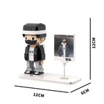 Load image into Gallery viewer, Single Custom Brick Figure with Photo Frame Toy Building Blocks
