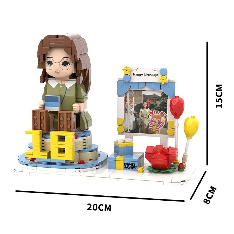 Birthday Gifts Full Custom Brick Figure Toy Building Blocks