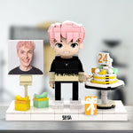 Load image into Gallery viewer, Birthday Gifts Full Custom Brick Figure Toy Building Blocks
