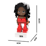 Load image into Gallery viewer, Female Custom Brick Figure Toy Building Blocks
