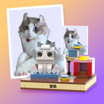 Load image into Gallery viewer, Pet Custom Brick Figure Toy Construction Blocks Jigsaw Puzzles
